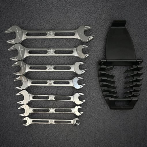 Asahi LSXS7 double open end LIGHTOOL Metric wrench set Japan