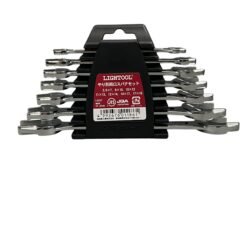 Asahi LSXS7 double open end LIGHTOOL Metric wrench set Japan