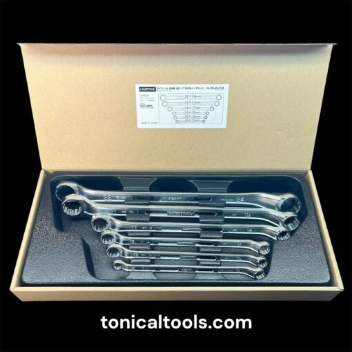 Asahi LOFS601 LIGHTOOL Double Box Offset wrench set