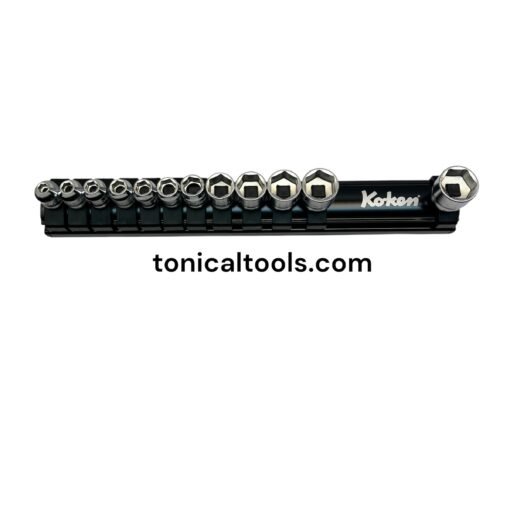 Koken RS2400MZ/12   1/4"drive   12-piece 4-14mm 6 point Z-series socket set - Image 9