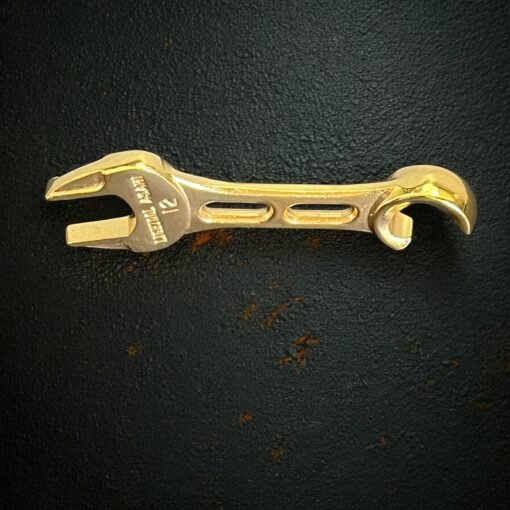 Asahi LCO0012G 12mm stubby wrench combo bottle opener gold ion plating