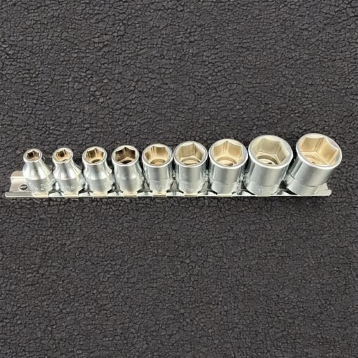 Ko-ken RS3400A/9   3/8"drive   6-point SAE 9-piece 1/4" - 3/4" socket set