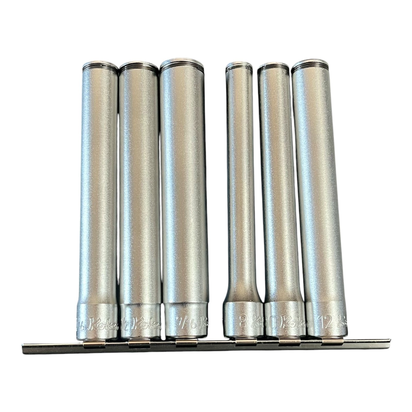 Ko-ken RS3350AM/6-L120 3/8″ Drive NUT GRIP® Socket Set 6-piece SAE/Metric - Image 2