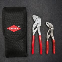2 Pc Mini Pliers in Belt Pouch - Cobra and Pliers Wrench Tonical Tools