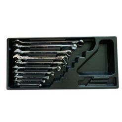 TONE CS101C 10-PIECE METRIC COMBINATION WRENCH SET