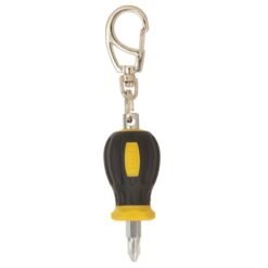 Tone G-052BY +2 Phillips key chain screwdriver Yellow