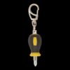 Tone G-052BY +2 Phillips key chain screwdriver Yellow