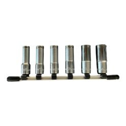 TONE HSCL306 3/8" Nut catch deep socket set METRIC