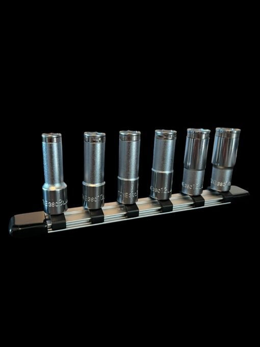 TONE HSCL306 3/8" Nut catch deep socket set METRIC