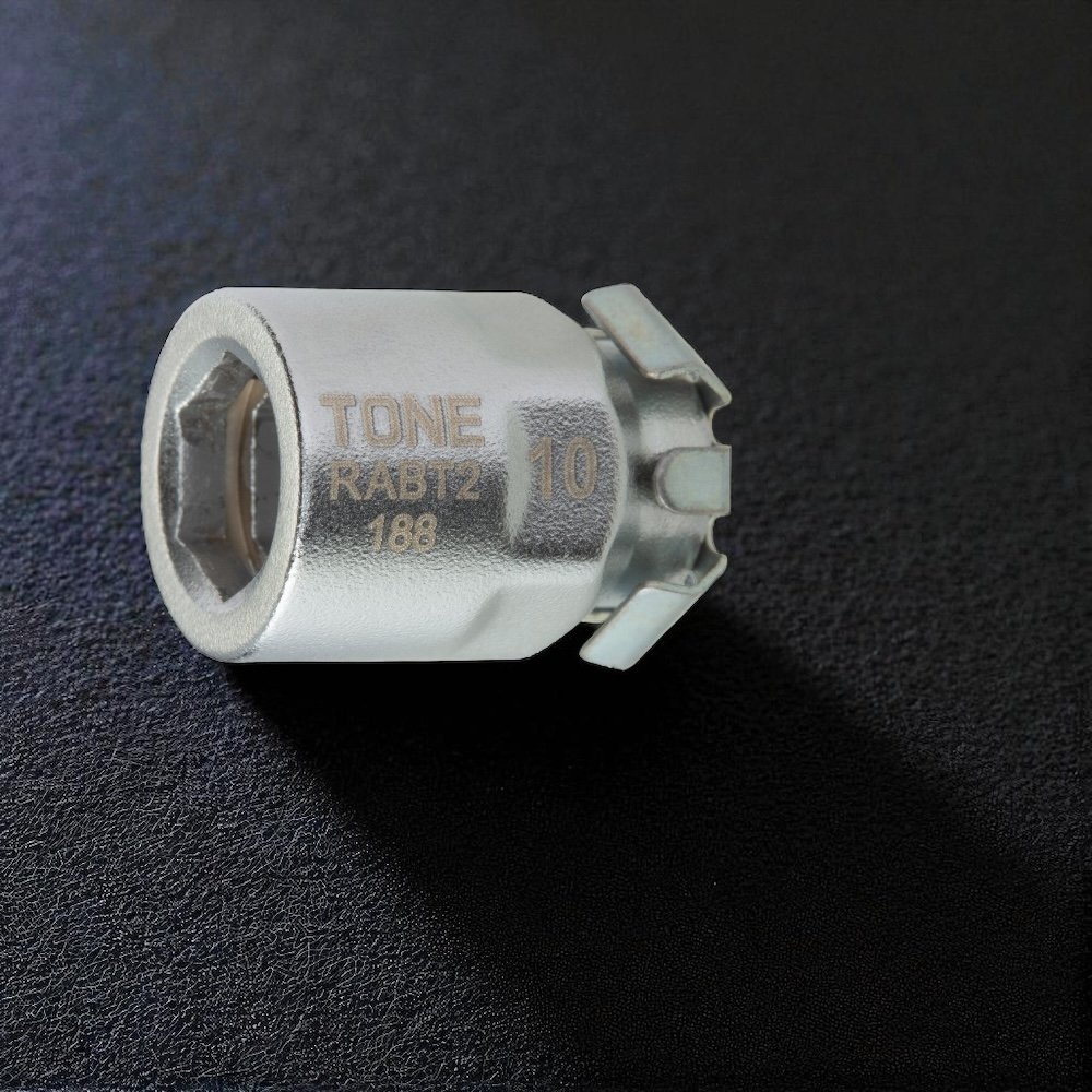 Tone RBT2 10mm wrench to 1/4" bit adapter