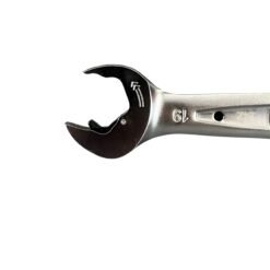 Tone RMFQ700 Flex-head box ratchet wrench set with quick-ratchet open end