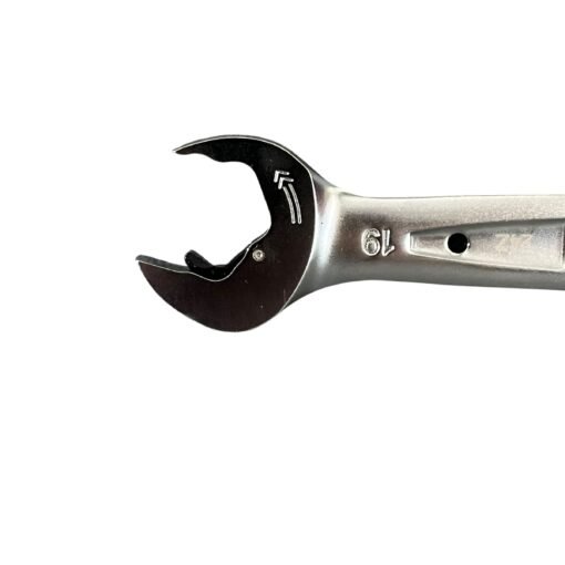 Tone RMFQ700 Flex-head box ratchet wrench set with quick-ratchet open end