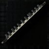 Tone SH1212 1/4" drive socket holder rail with 12 clips