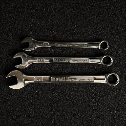 Tone TMS300 3-piece Titanium Wrench set 10mm, 12mm, 14mm