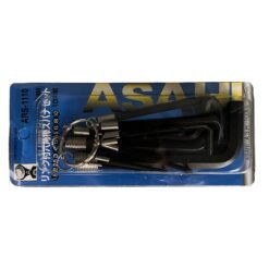Asahi ARS1110 10-piece hex key set on ring metric