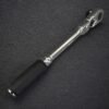 Ko-ken 2726ZB-3/8(L160) 3/8 drive ratchet with a 1/4 body – 72 teeth Flexible Head Length Quick Release Z-series 160mm Length