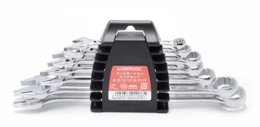 Asahi LCWS7 LIGHTOOL 7-pc wrench set 8-19mm