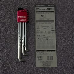 Asahi DYS0910 Long Hexagon Key Wrench Set short offset