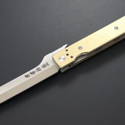 Alternative view of Kanetsune KB-561 Tanzaku-Tou AUS-8 Stainless Steel 72mm Field Knife