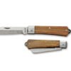 Kanetsune KT-402 Electrician's Wood Handle Folding Pocket Knife