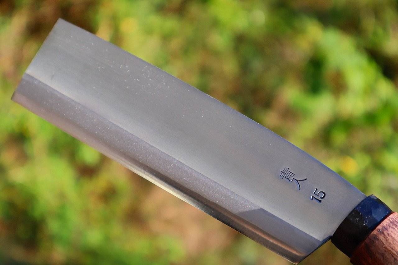 Masano Toyokuni TKA-027 Takuminata D. Bevel Fixed Blade Nata Hatchet Knife - Image 4