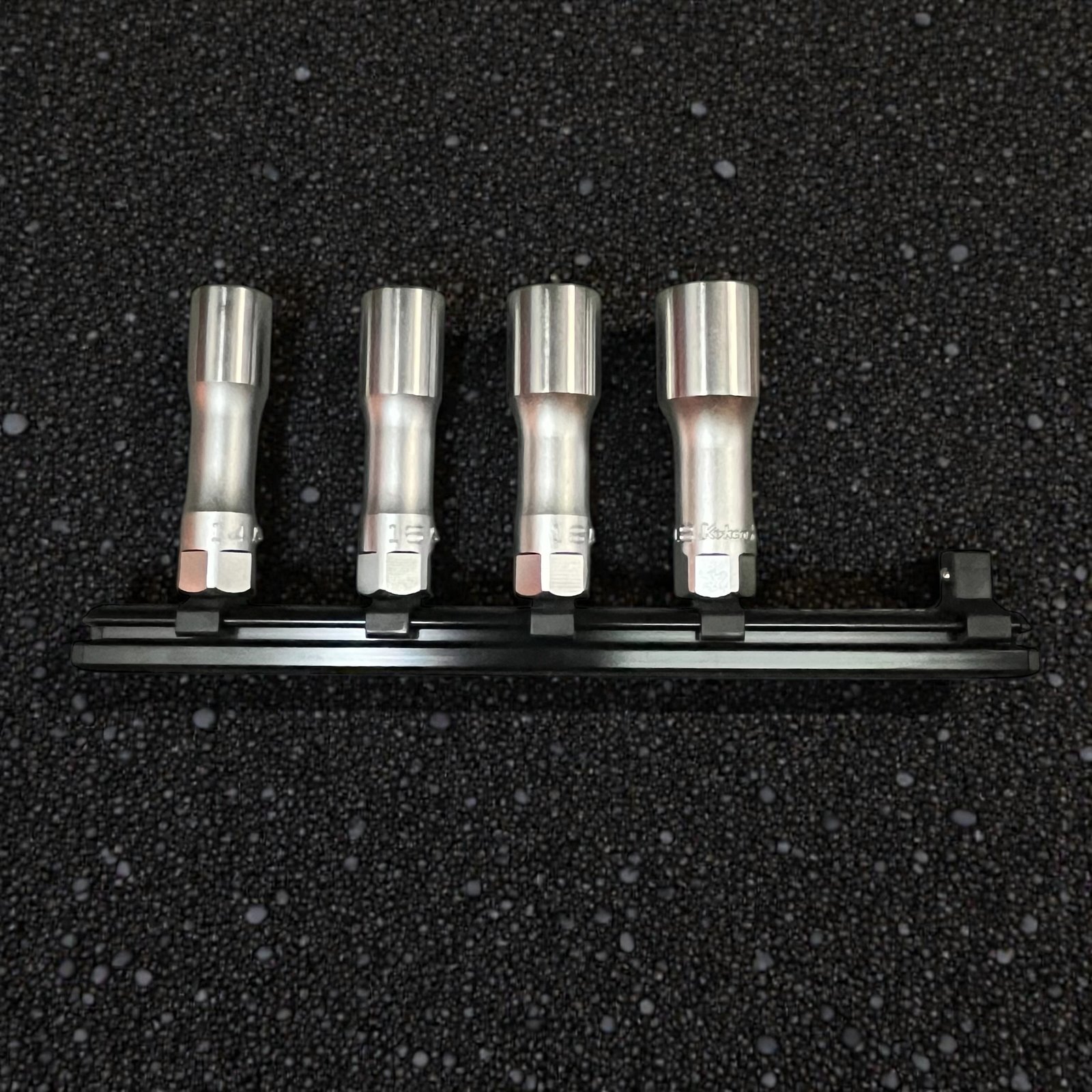 KOKEN KB-RS3300CZ-4 SPARK PLUG SOCKET SET CLIP STYLE