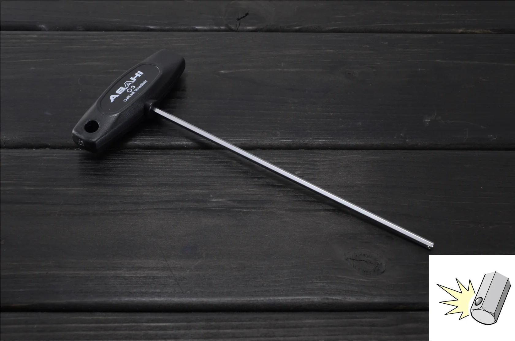 Asahi ATK T-handle with Catcher Ball Retention