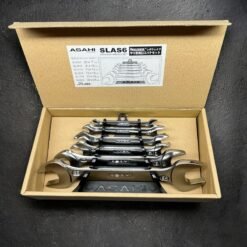 Asahi SLAS6 Double Open End Spanner Set
