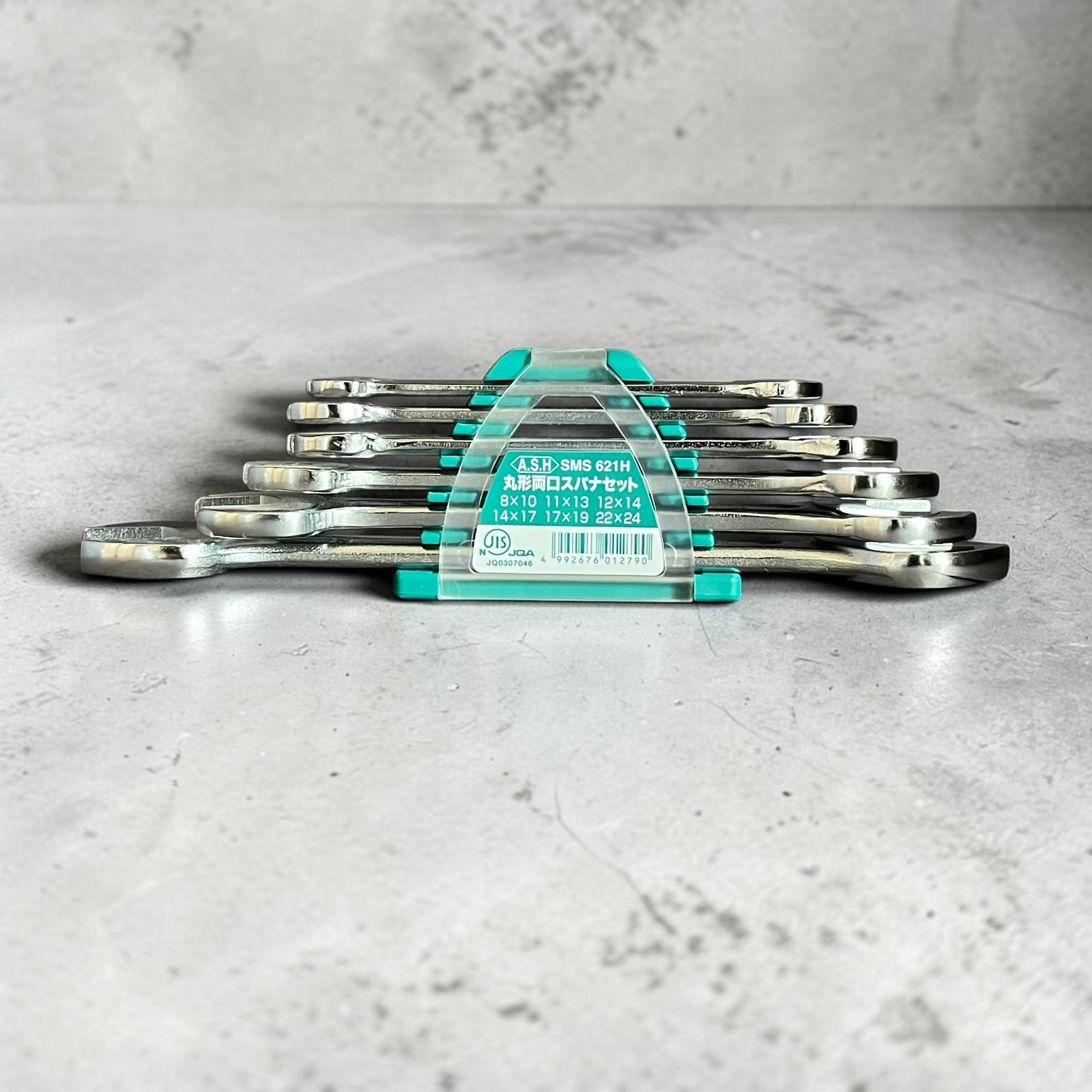 Asahi SMS621H 6pc Double Open End Spanner Set