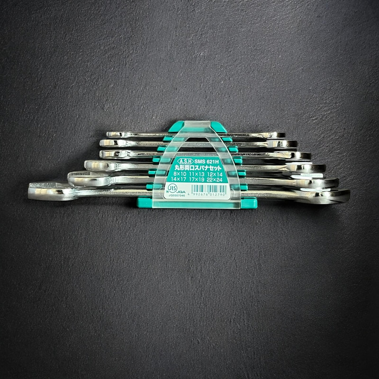 Asahi SMS621H 6pc Double Open End Spanner Set