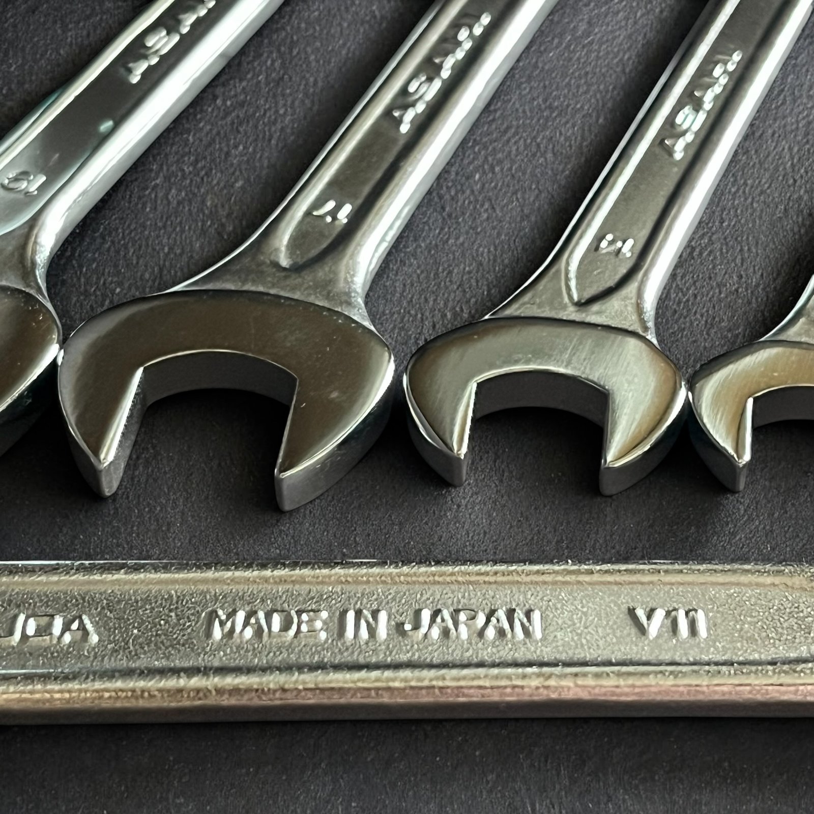 Asahi SMS621H 6pc Double Open End Spanner Set