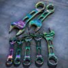 Asahi LCWU7R Complete set Lightool Titanium coating min wrench set