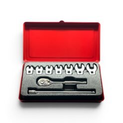Asahi VCS2090 VCS2 Crowfoot Wrench Set, Spanner Type 9Pcs.