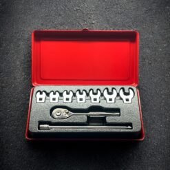Asahi VCS2090 VCS2 Crowfoot Wrench Set, Spanner Type 9Pcs.