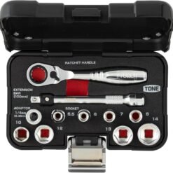 Tone N-S11833SSP LOW PROFILE SOCKET SET 11-PIECE TONICAL TOOLS