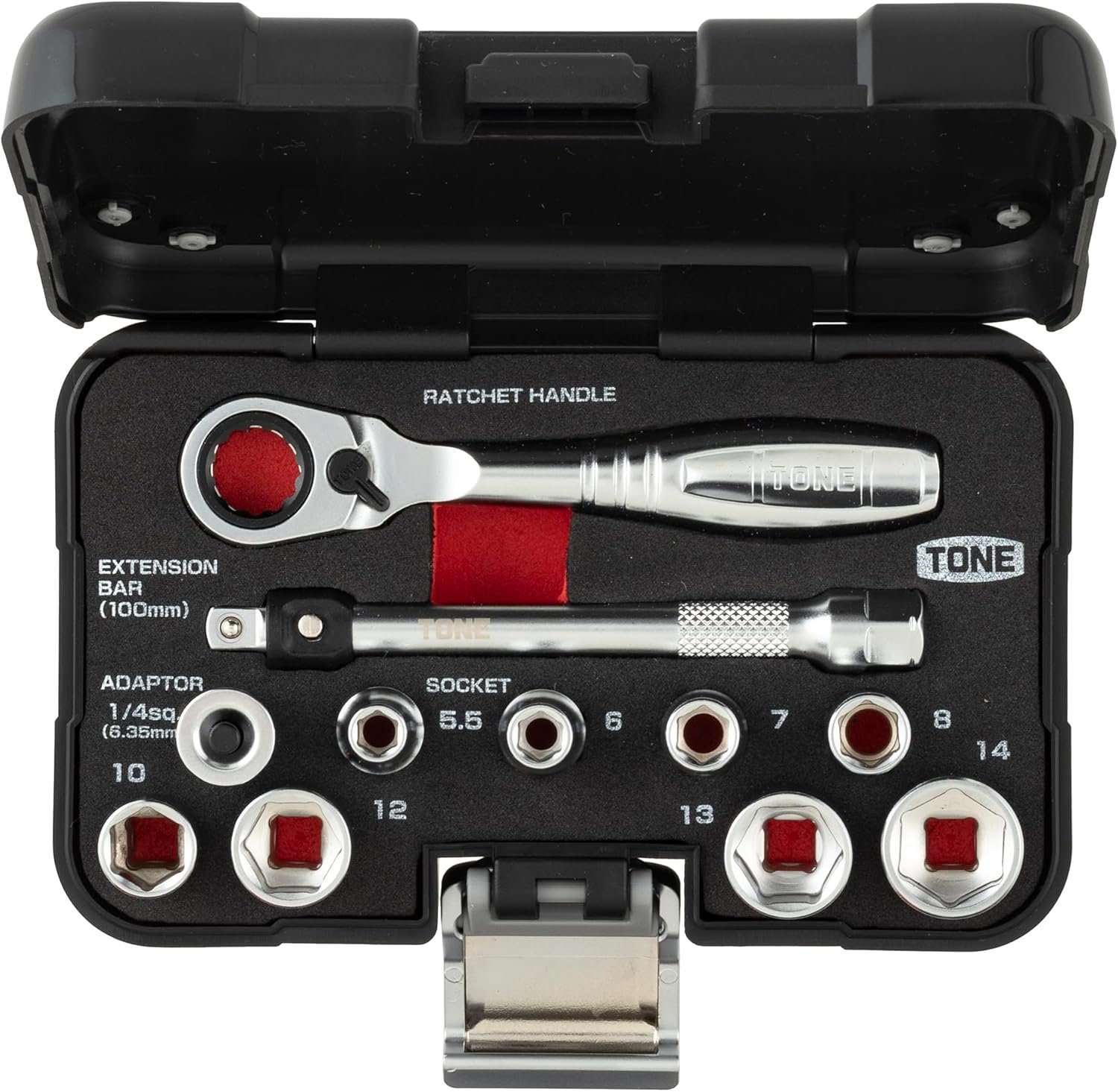 Tone N-S11833SSP LOW PROFILE SOCKET SET 11-PIECE TONICAL TOOLS