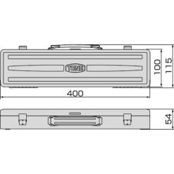 Tone MCT2 Metal Tool Case 400mm Made in Japan Tonical Tools