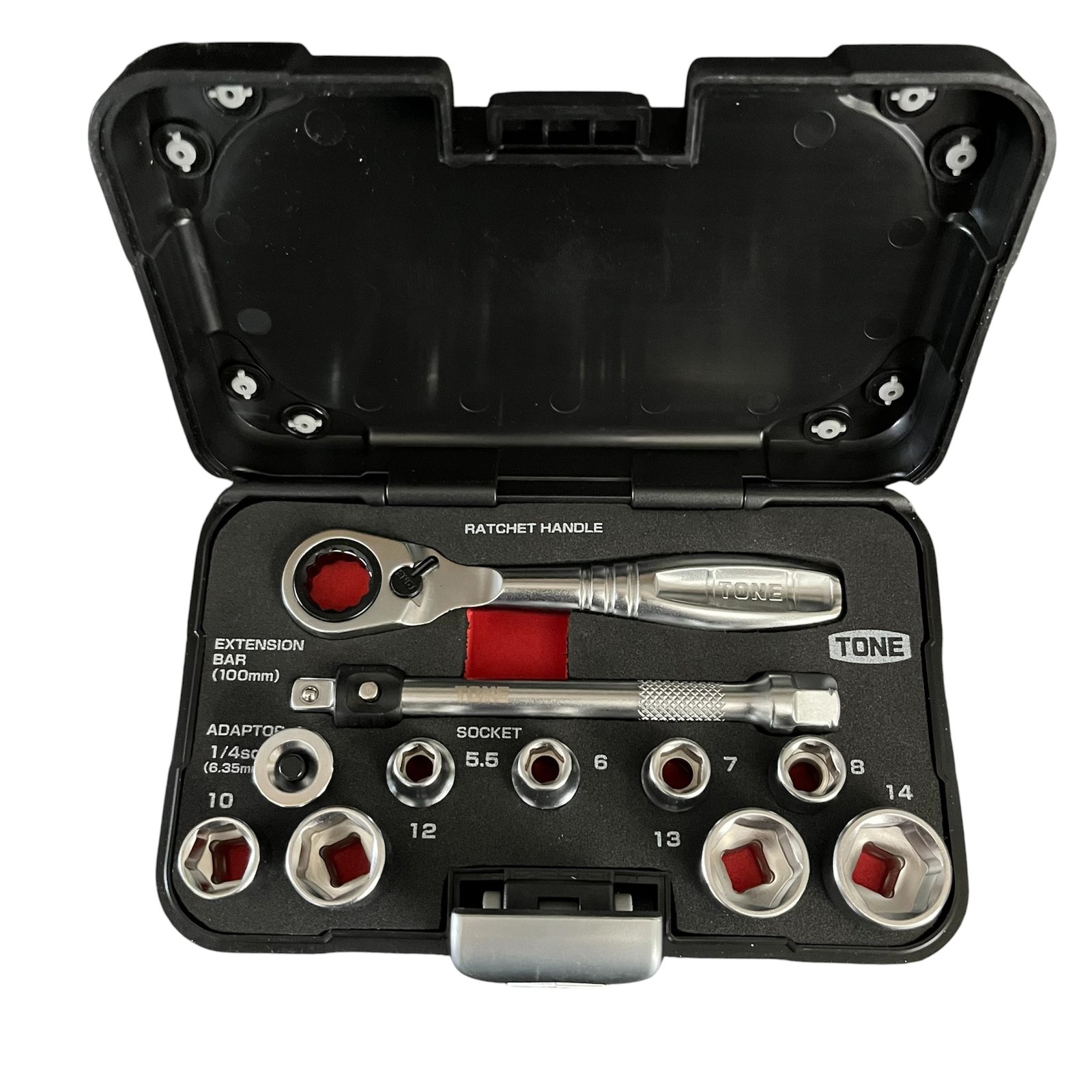 Tone N-S11833SSP LOW PROFILE SOCKET SET 11-PIECE TONICAL TOOLS