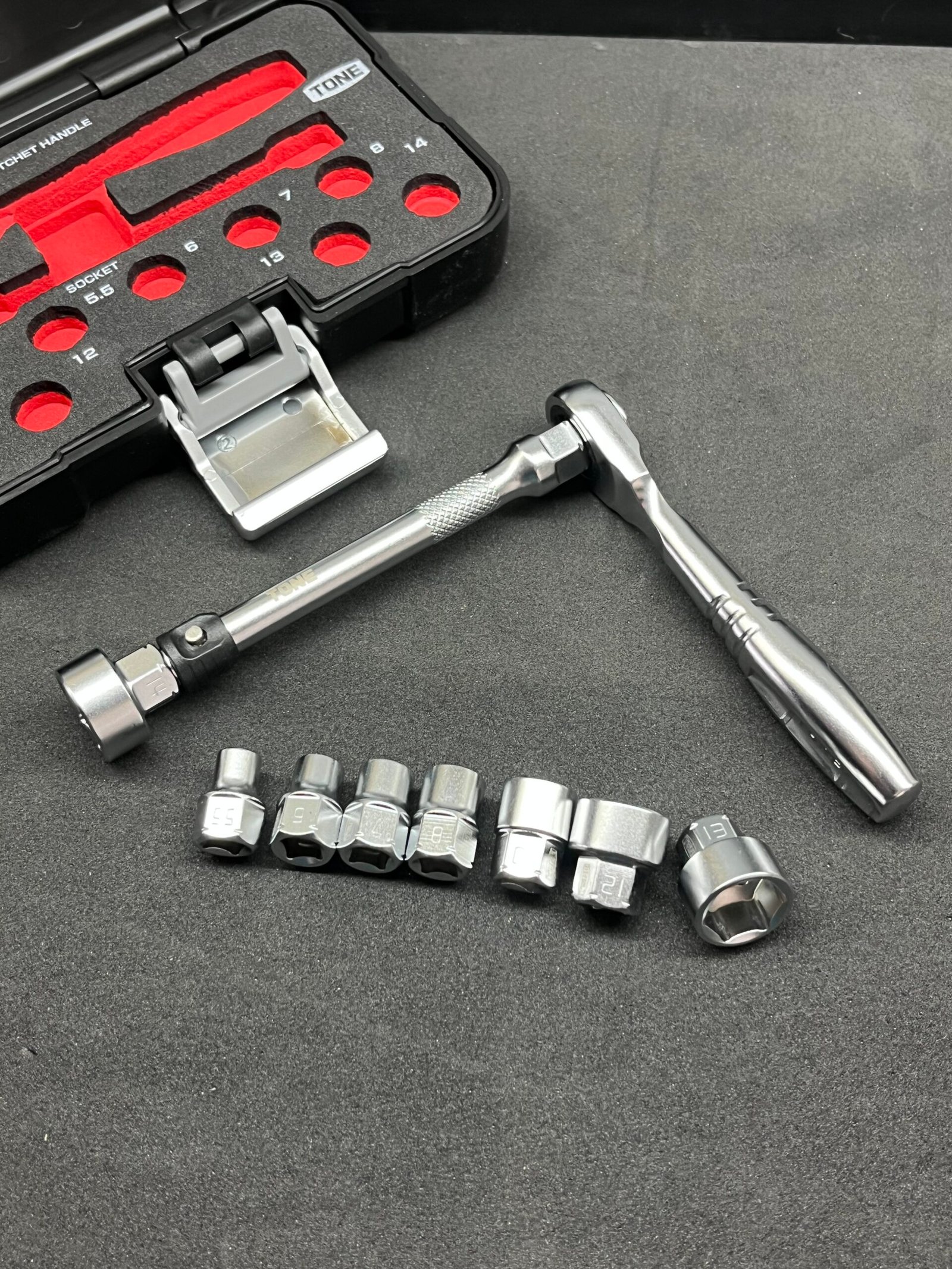 Tone N-S11833SSP LOW PROFILE SOCKET SET 11-PIECE TONICAL TOOLS