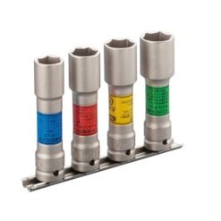 Tone HA404LN Thin long wheel nut socket set for impact Made in Japan