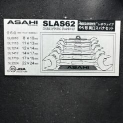 Asahi SLAS62 Revowave double open end wrench set
